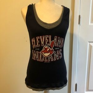Cleveland Indians Vintage Tank Large